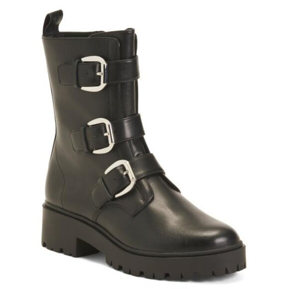 Marion Parke Shoes - MARION PARKE Made In Brazil Leather Juliana Utility Boots